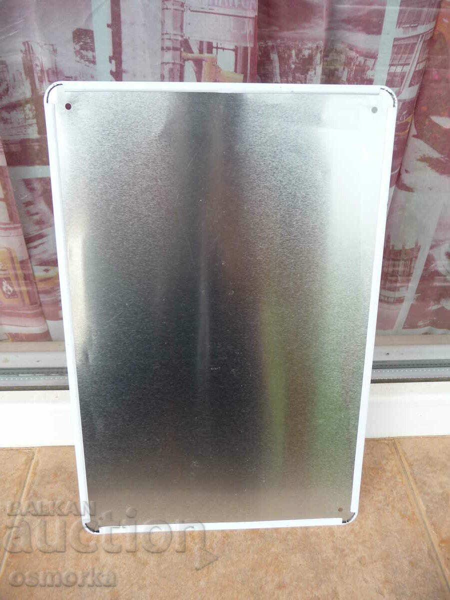 Licitație Placa de metal erotica coborare sexy pe balustrada ma prinde