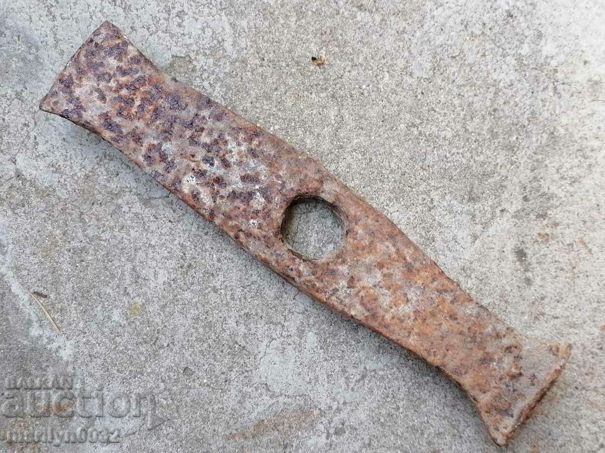 Very old stonemason's hammer, tool, pickaxe with price 58.00 BGN | € 29.65 Very old stonemason's hammer, tool, pickaxe with price 58.00 BGN | € 29.65
