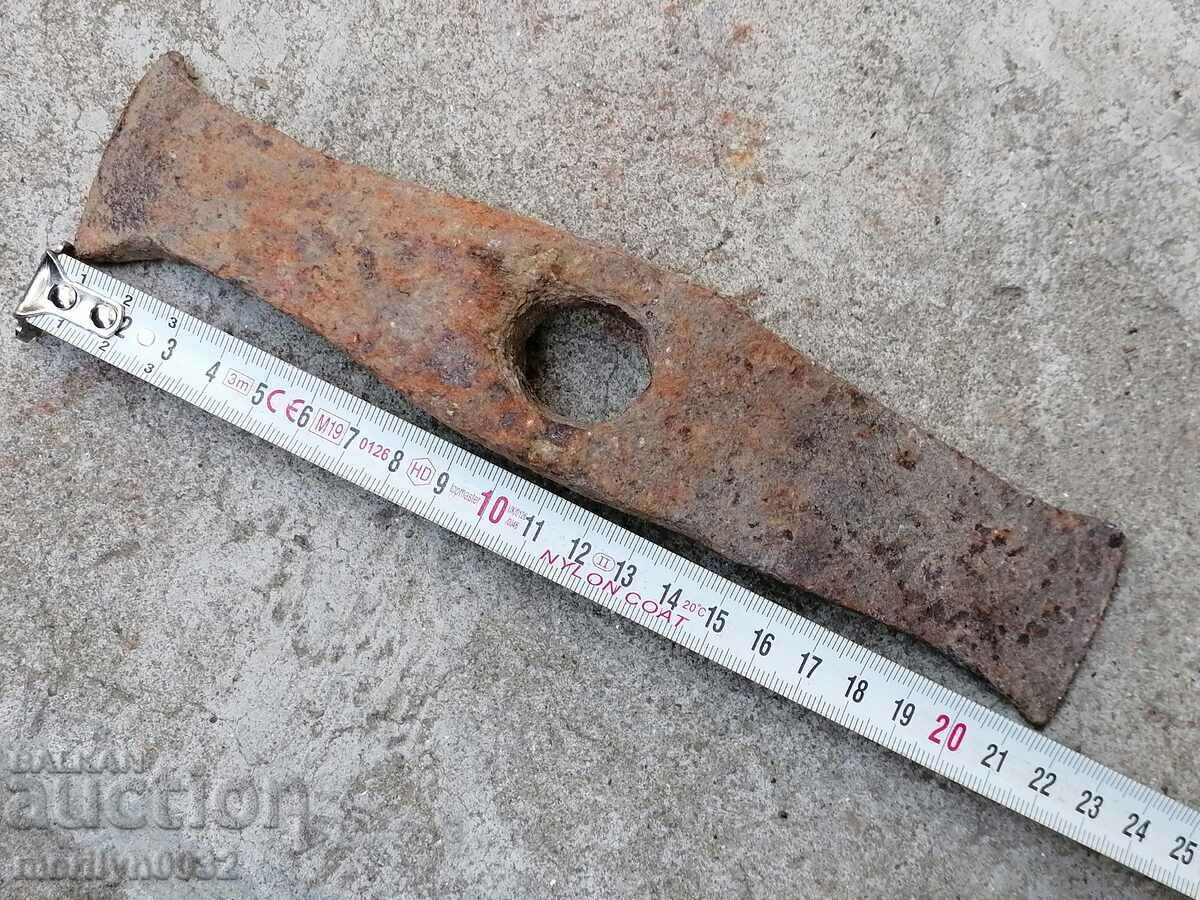 Very old stonemason's hammer, tool, pickaxe - 5 Very old stonemason's hammer, tool, pickaxe - 5