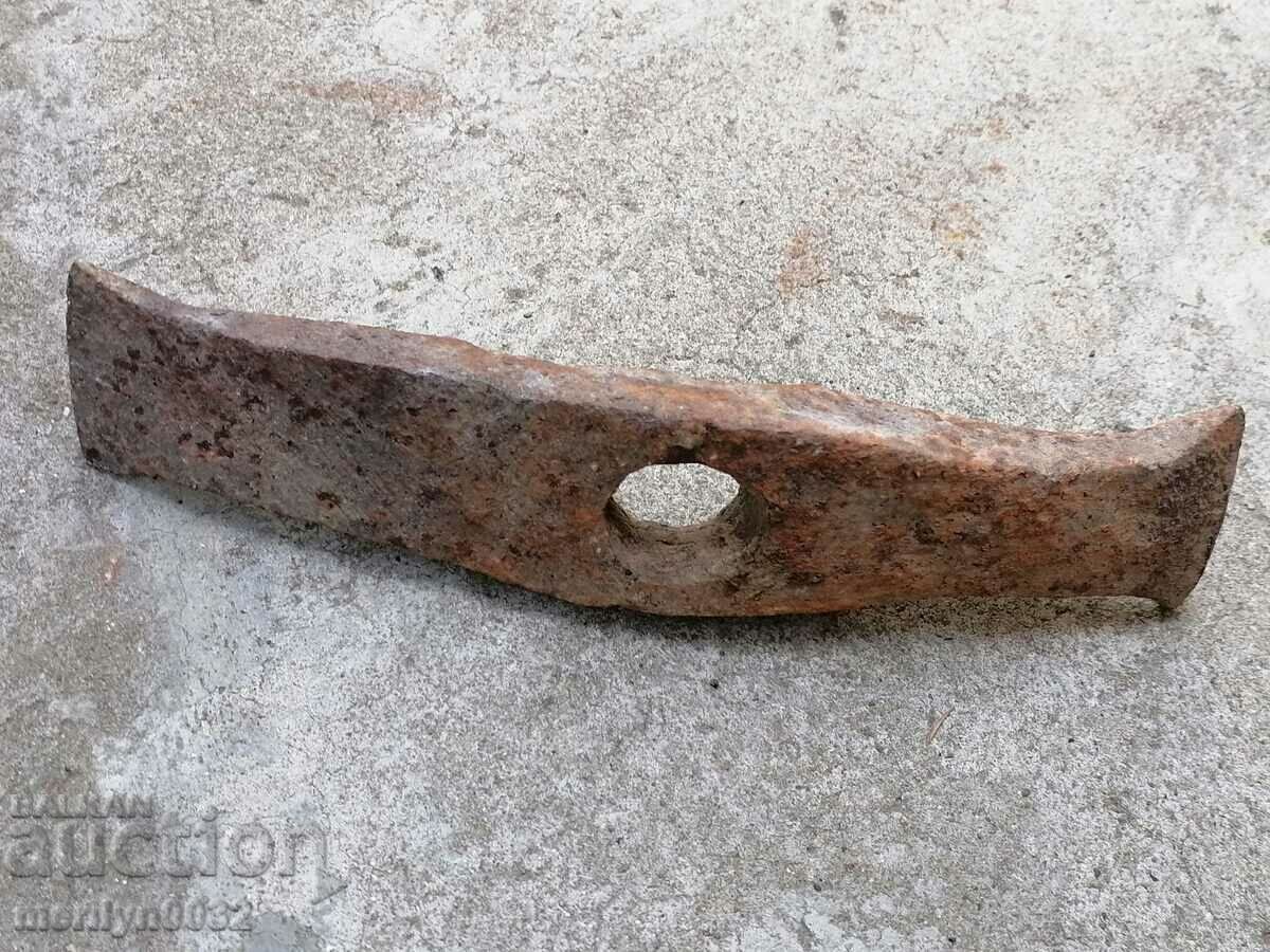 Very old stonemason's hammer, tool, pickaxe - 6 Very old stonemason's hammer, tool, pickaxe - 6