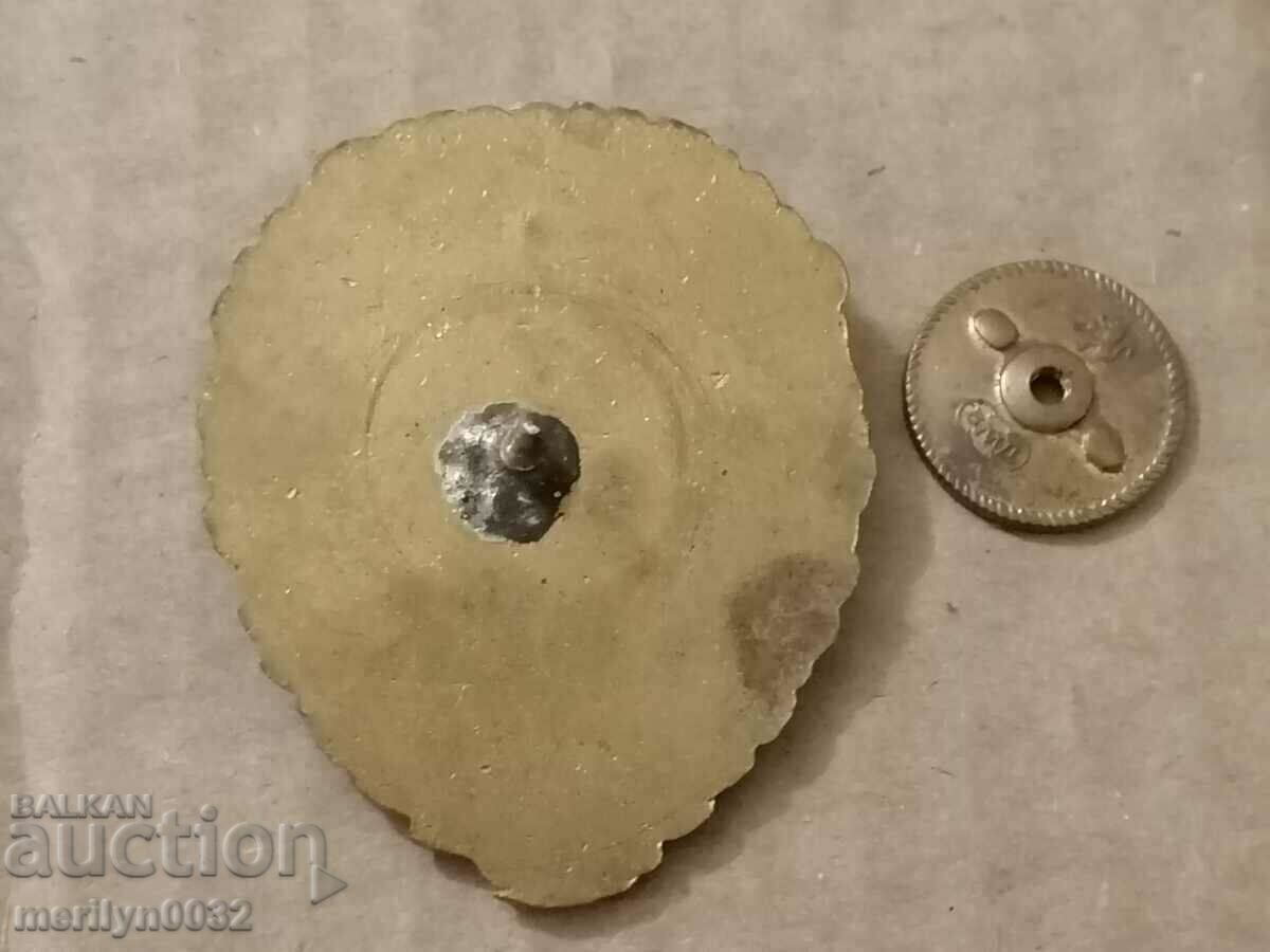 Badge Excellent Railway Troops of the People's Republic of Bulgaria - 5 Badge Excellent Railway Troops of the People's Republic of Bulgaria - 5