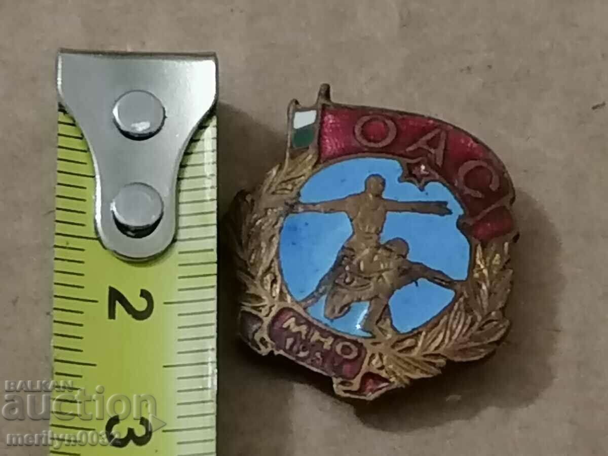 Auction Badge OAS at MNO NRB badge medal Auction Badge OAS at MNO NRB badge medal