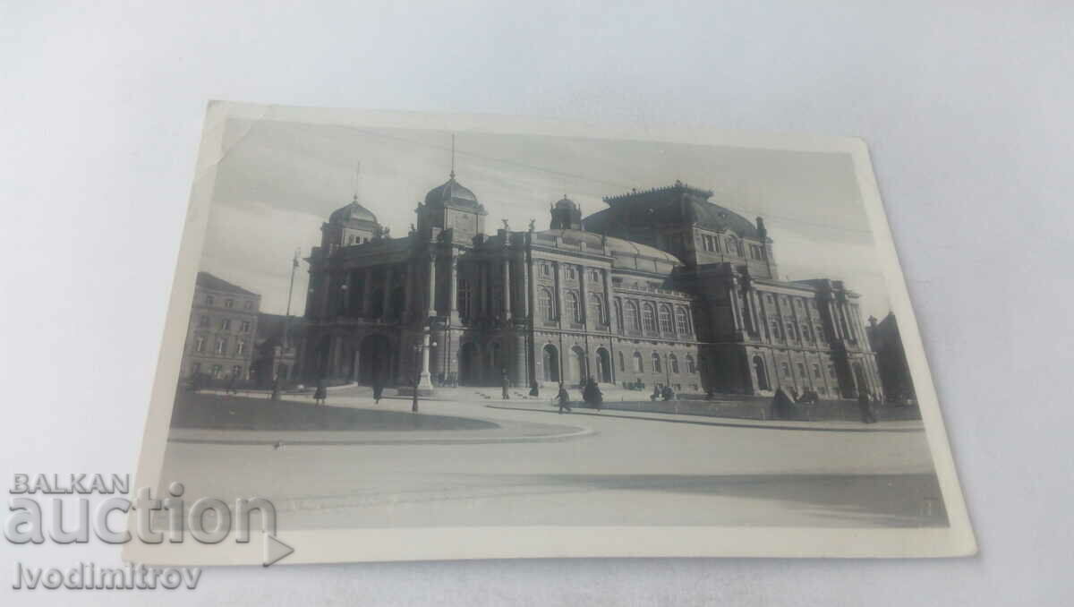 Postcard Zagreb Narodno Kazaliste 1939