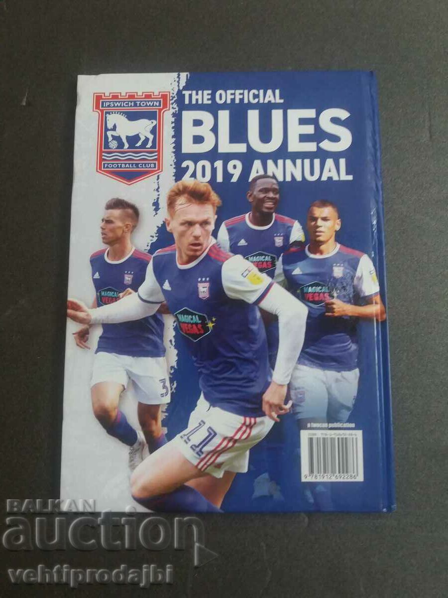 Hardcover football book - Ipswich 2019 with price 9.99 BGN | € 5.11