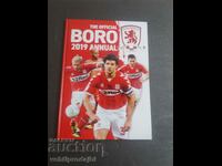 Hardcover football book - Middlesbrough 2019