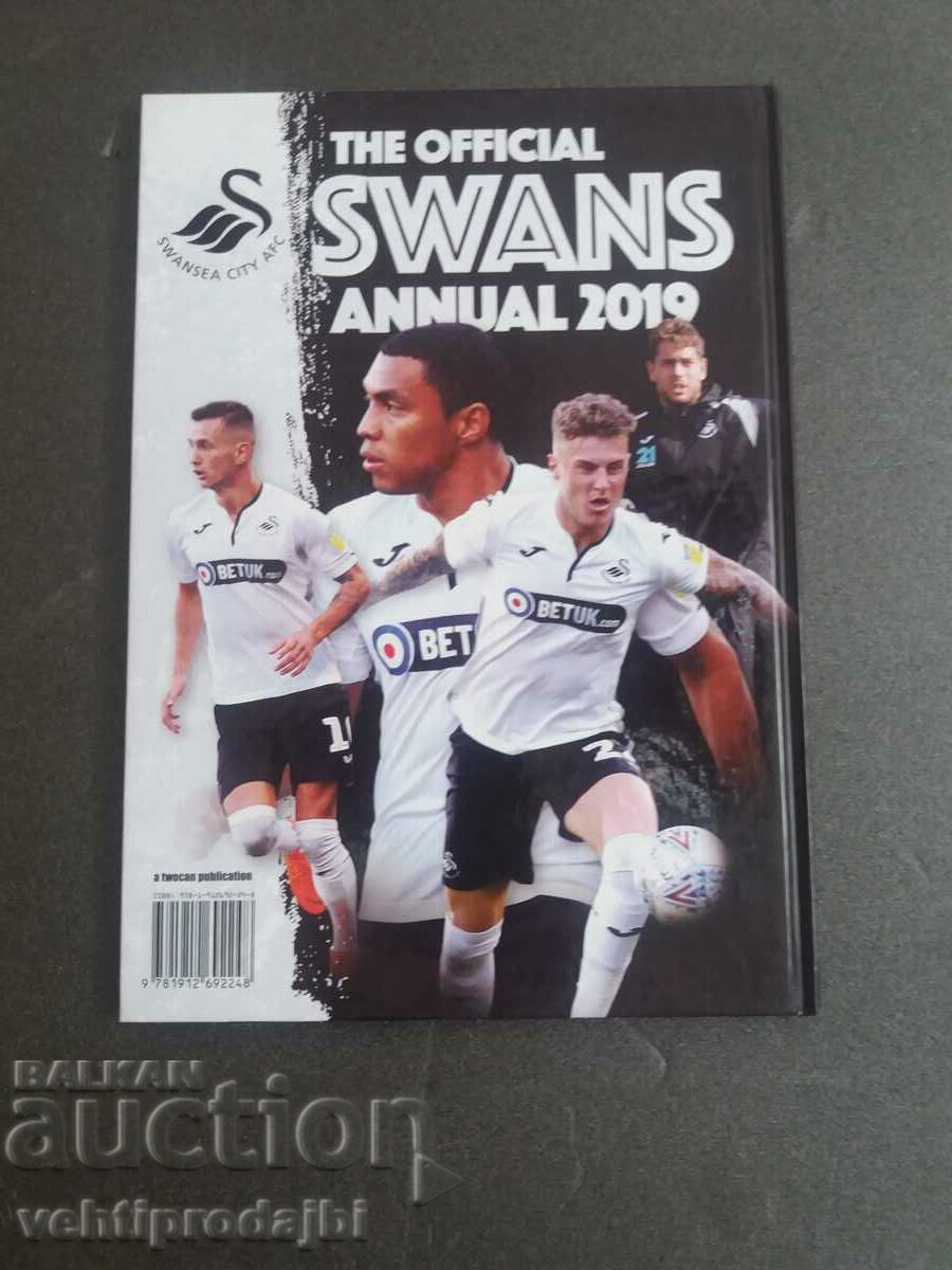 Hardcover Football Book - Swansea 2019 with price 9.99 BGN | € 5.11 Hardcover Football Book - Swansea 2019 with price 9.99 BGN | € 5.11