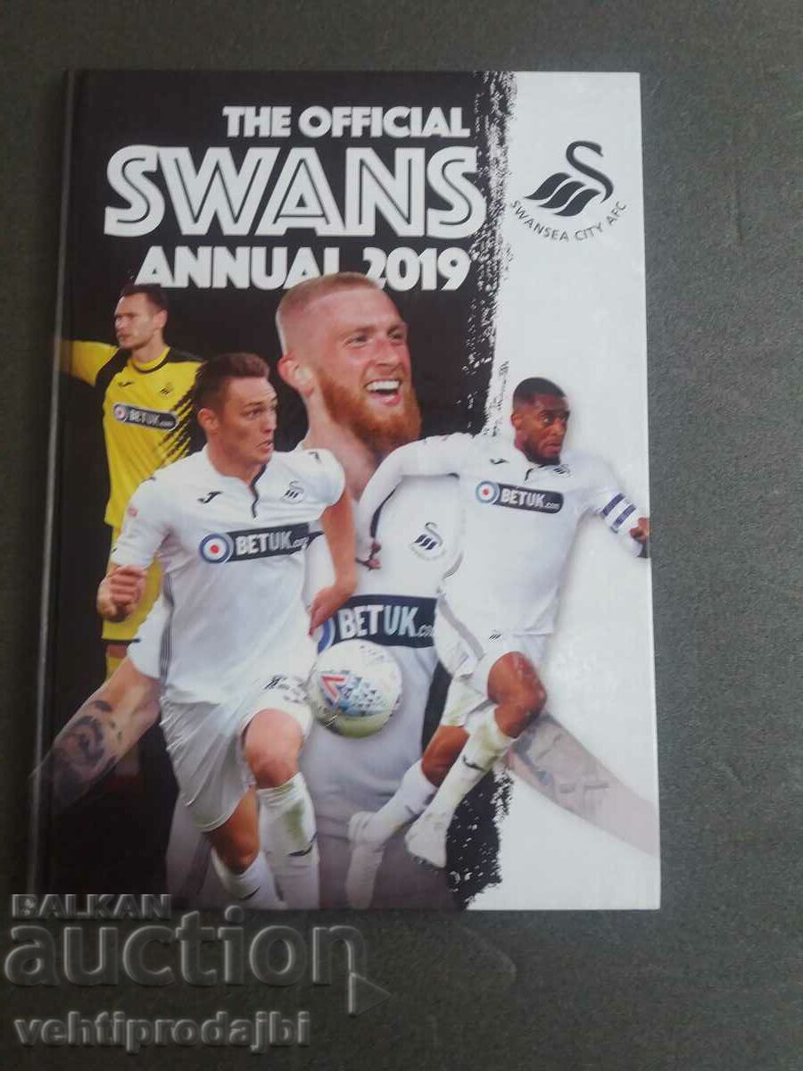 Carte de fotbal cu copertă cartonată - Swansea 2019