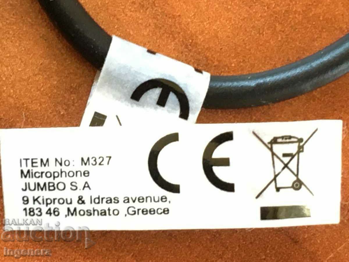 Delivery of DYNAMIC M327 MICROPHONE Delivery of DYNAMIC M327 MICROPHONE