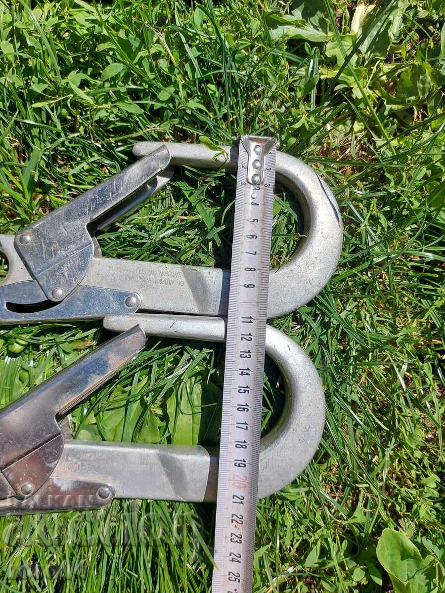 HOOKS - CARABINES - SAFETY - 5 HOOKS - CARABINES - SAFETY - 5