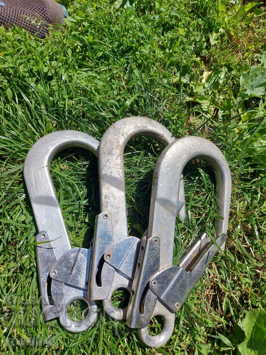 HOOKS - CARABINES - SAFETY - 7 HOOKS - CARABINES - SAFETY - 7