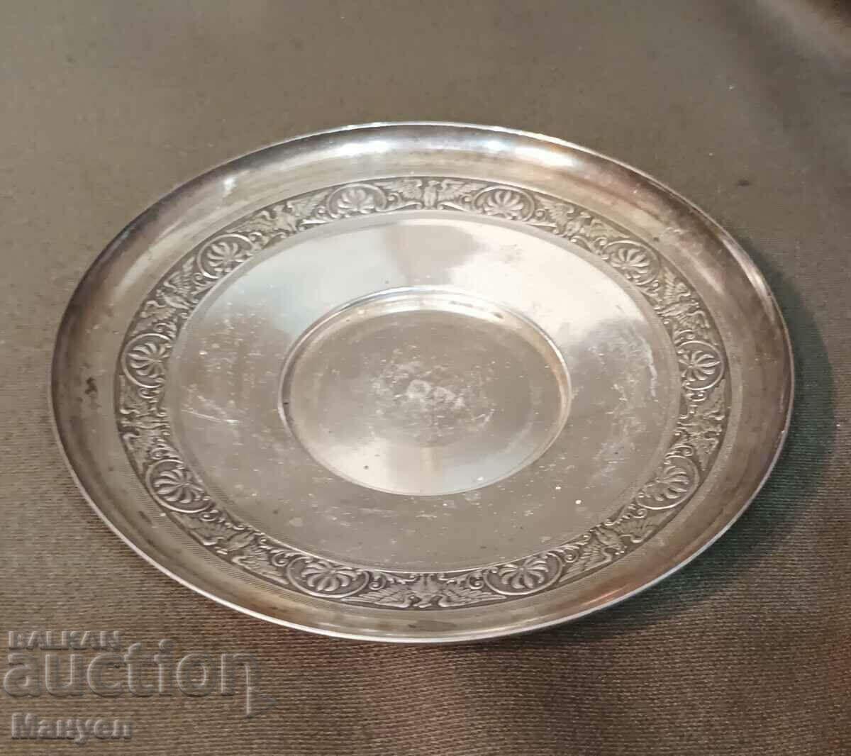 Old, beautiful, silver-plated tray. with price 19.00 BGN | € 9.71