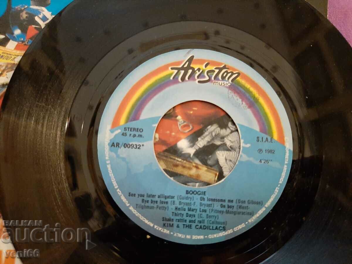 Delivery of Gramophone record - small format Boogie Delivery of Gramophone record - small format Boogie