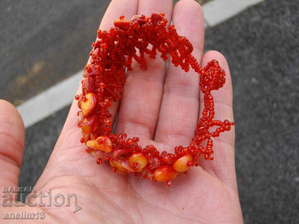 Auction  BRACELET BLUES AND COralS