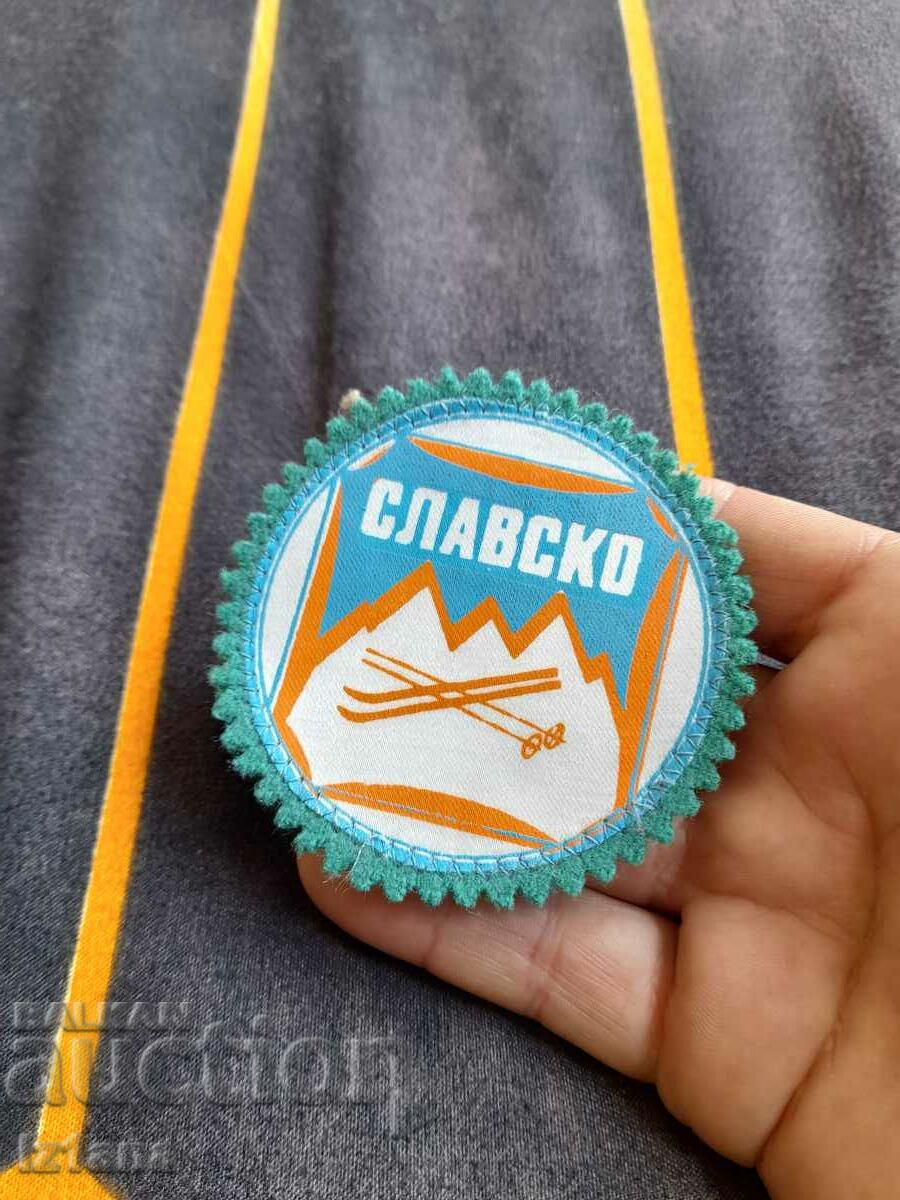 Old emblem Ski Slavsko with price 10.00 BGN | € 5.11 Old emblem Ski Slavsko with price 10.00 BGN | € 5.11