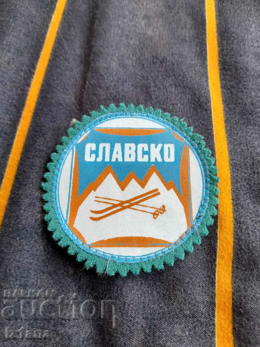 Old emblem Ski Slavsko