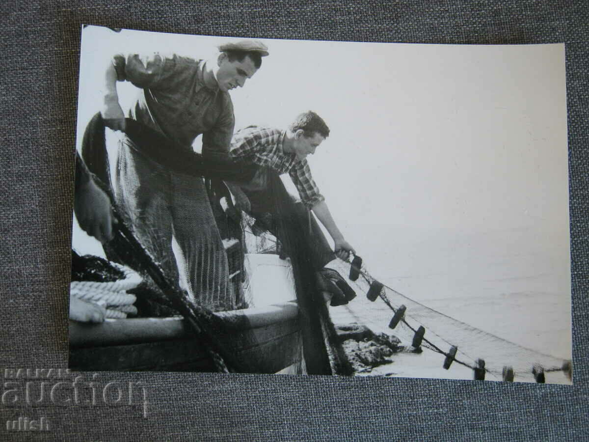1940 fishermen Pomorie art photography photo