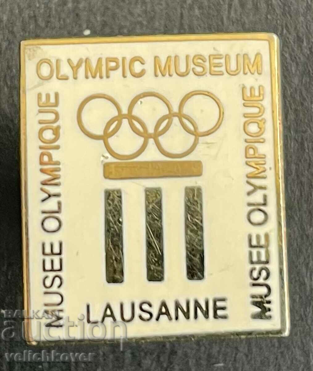 32572 Switzerland sign Olympic Museum Lausanne enamel pin