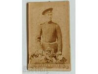 1890S OLD MILITARY PHOTO PHOTO CARDBOARD