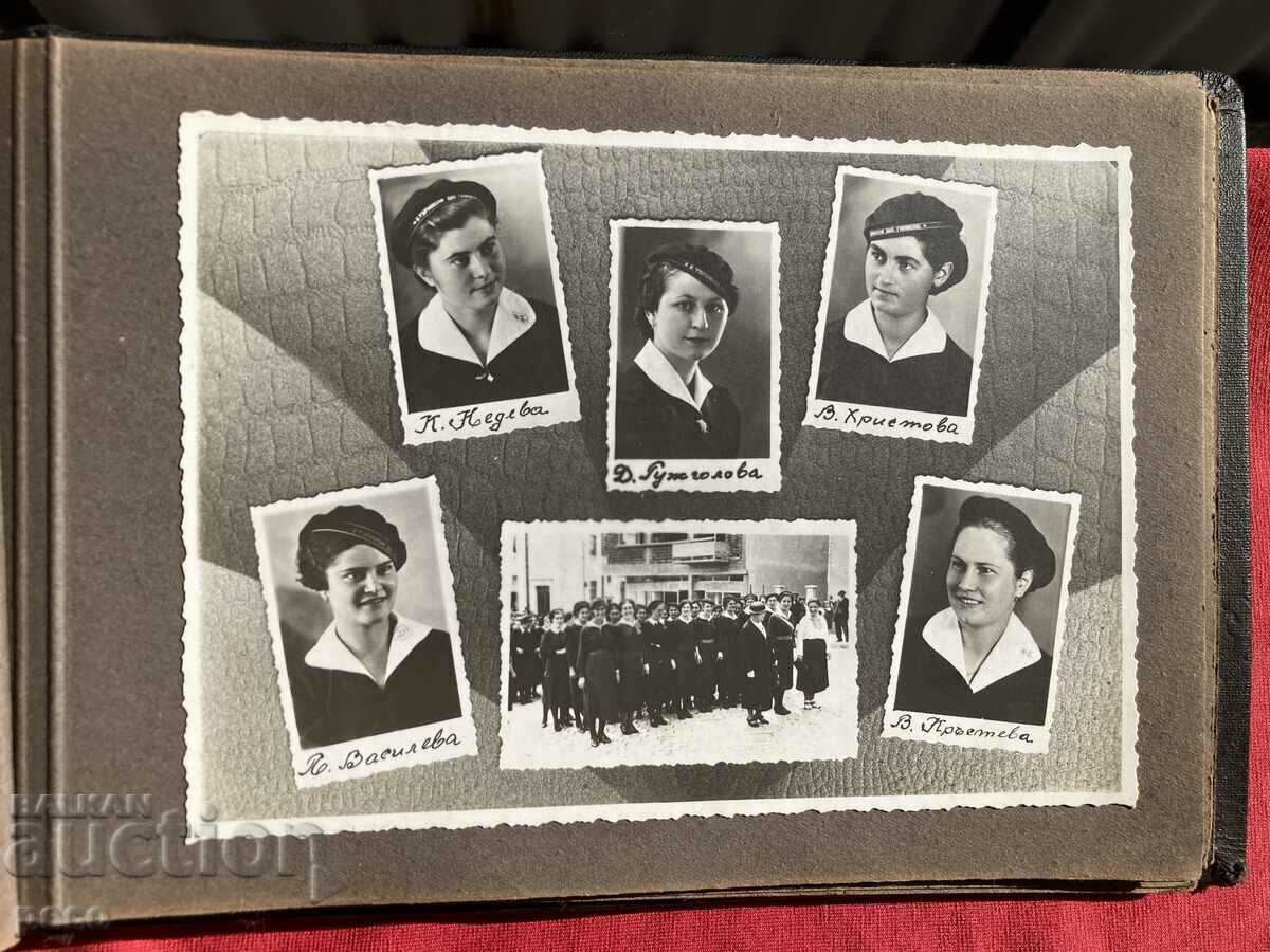 Veliko Tarnovo Girls' High School 1937-38 Graduating students - 5 Veliko Tarnovo Girls' High School 1937-38 Graduating students - 5