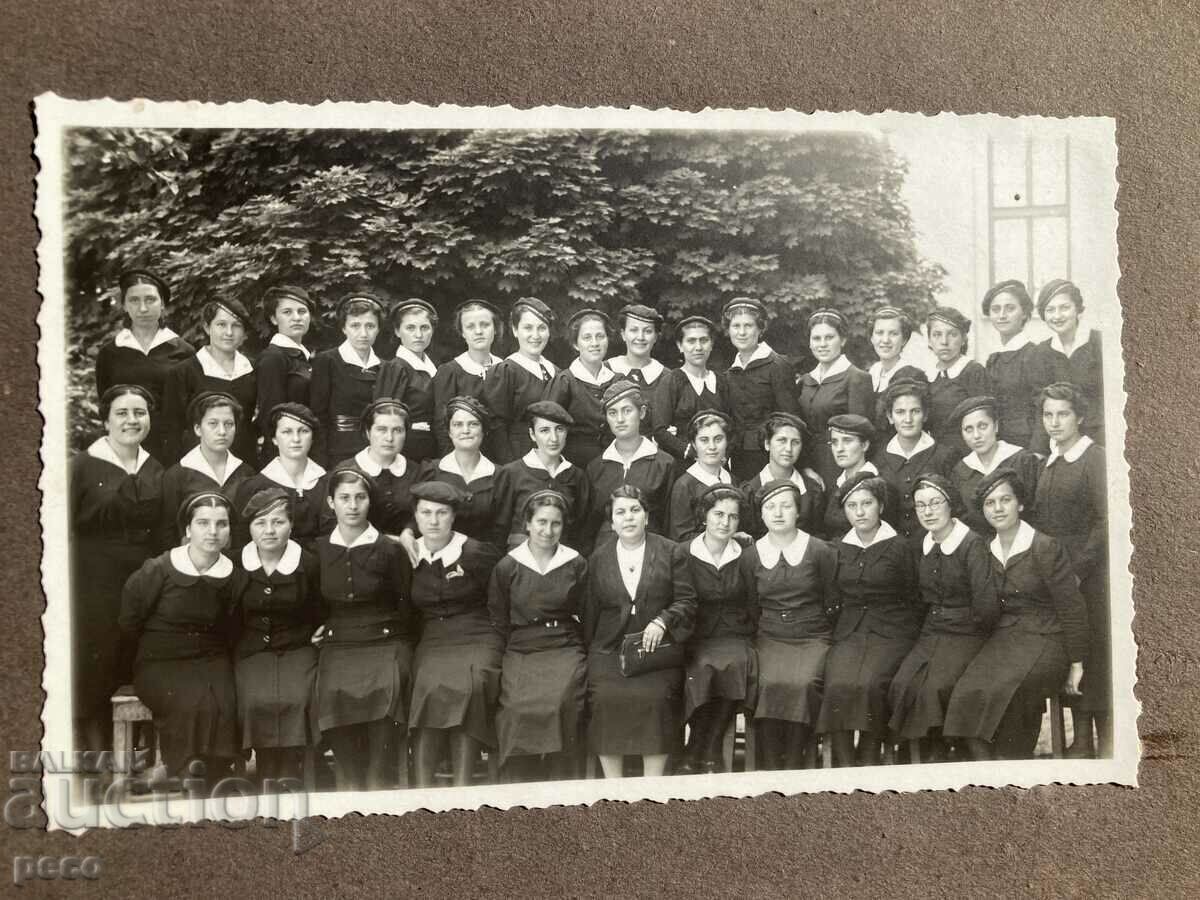 Veliko Tarnovo Girls' High School 1937-38 Graduating students - 6 Veliko Tarnovo Girls' High School 1937-38 Graduating students - 6