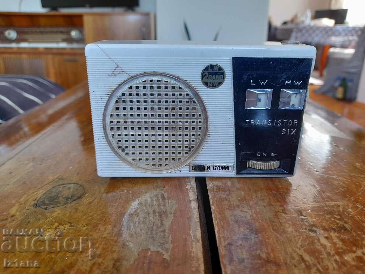 Old radio, Golden Gyonne radio with price 20.00 BGN | € 10.23