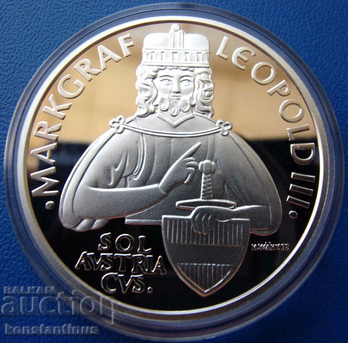 Austria 100 șilingi 1996 UNC PROOF Rar cu preț € 38.35 | 75.01 BGN