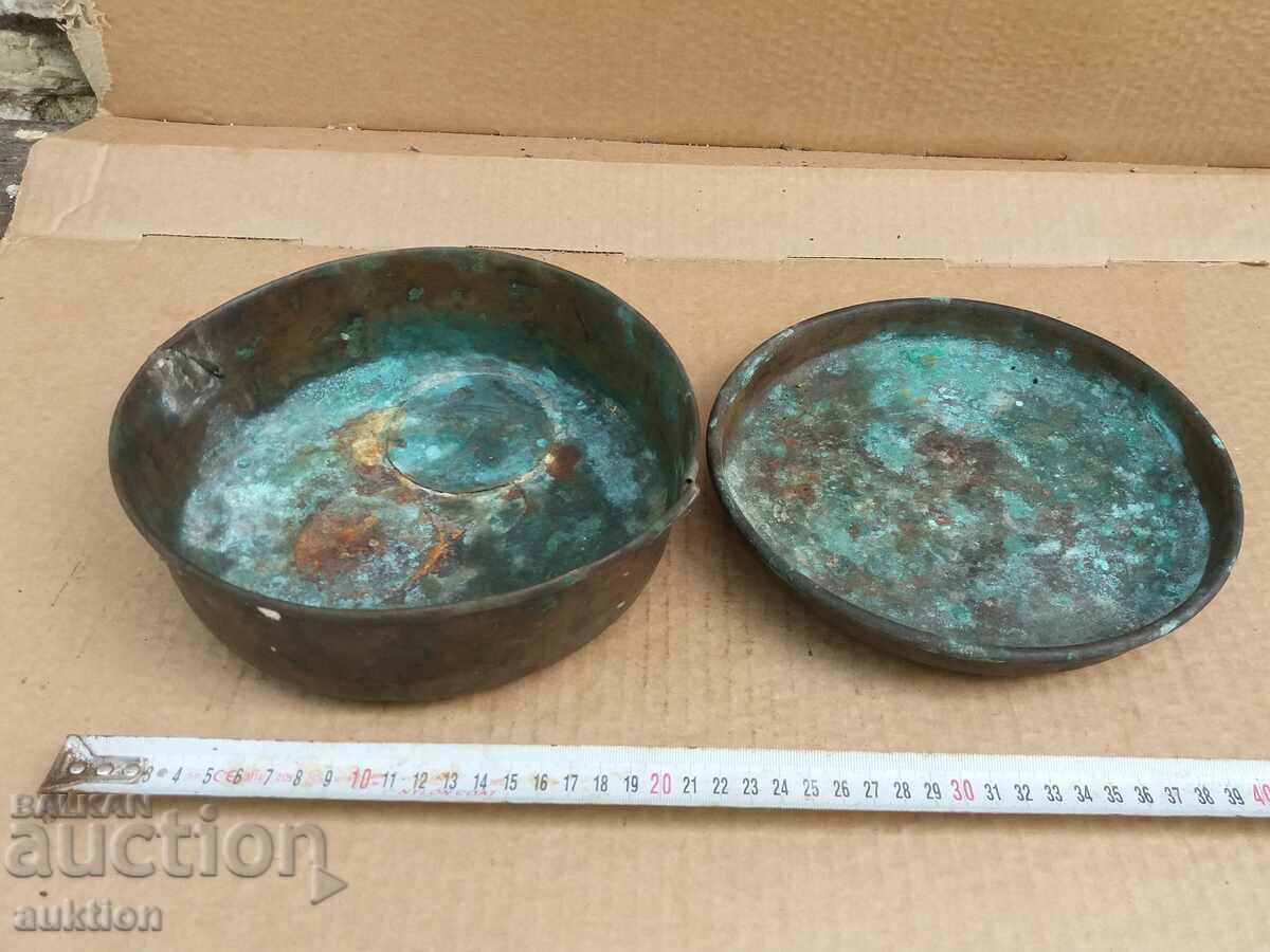 SET OF MASSIVE BRONZE SCALES FOR SCALE, SCALE TASS COPPER with price 39.99 BGN | € 20.45