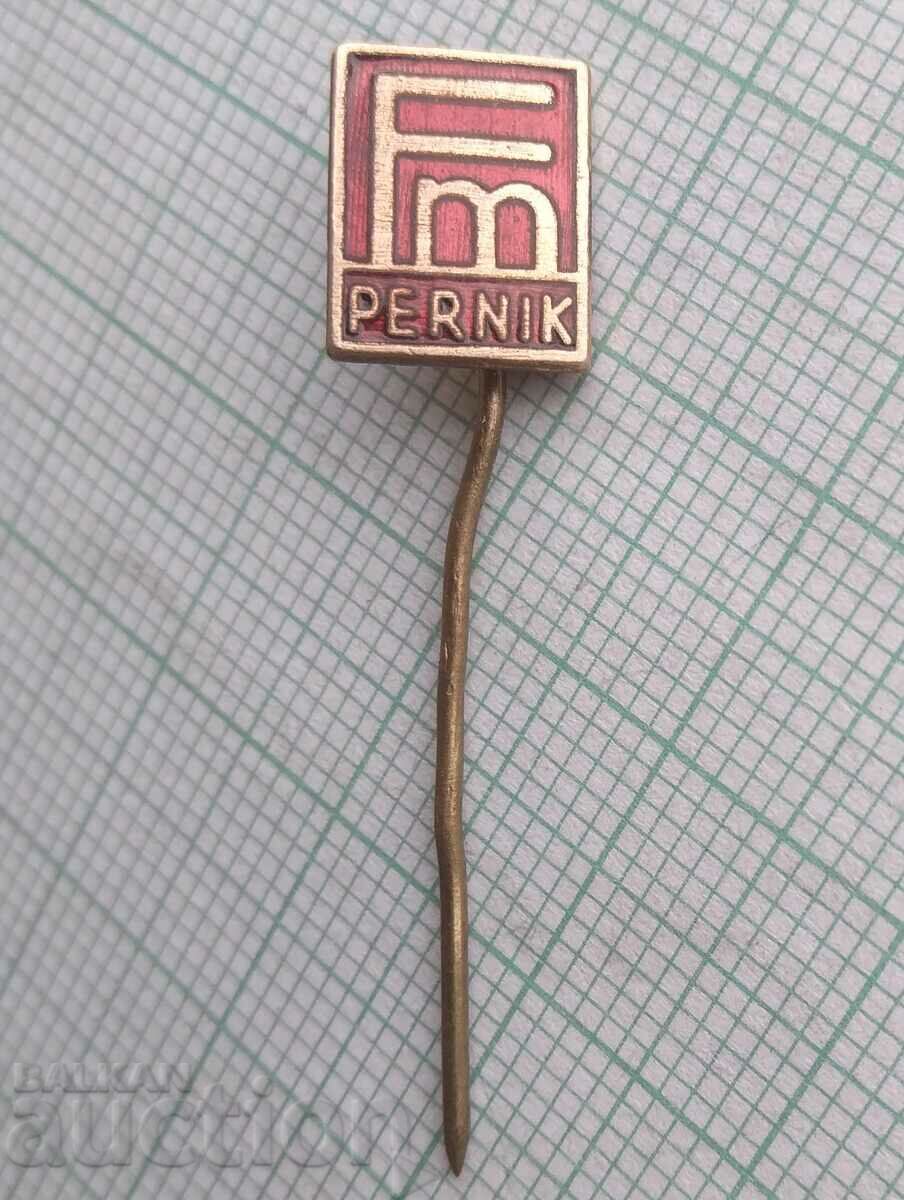 11247 Badge - Feromangan Pernik - bronze enamel