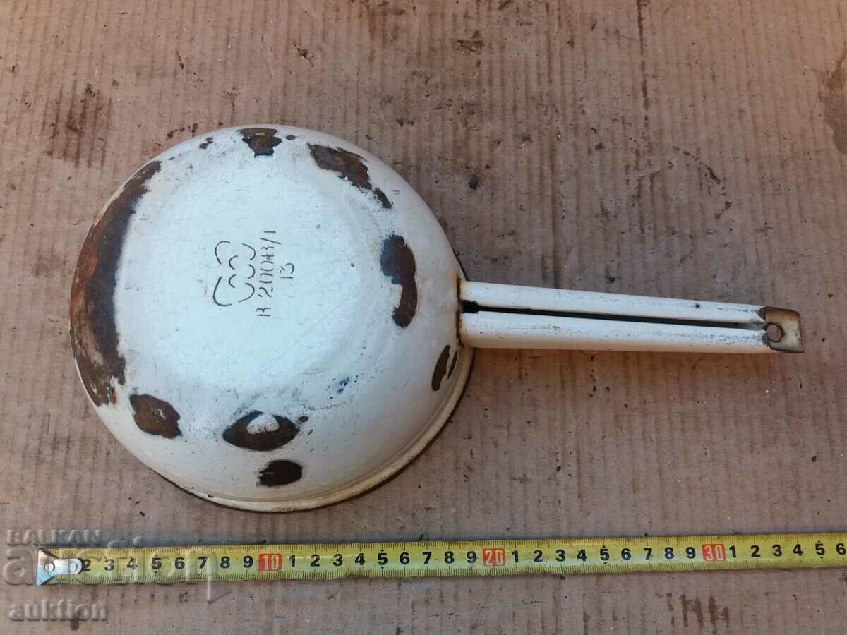 OLD ENAMELED SOC. TAS - 6 OLD ENAMELED SOC. TAS - 6