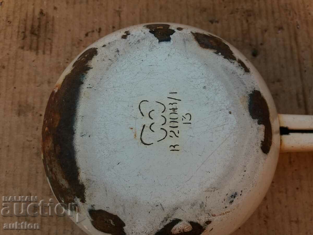 OLD ENAMELED SOC. TAS - 7 OLD ENAMELED SOC. TAS - 7