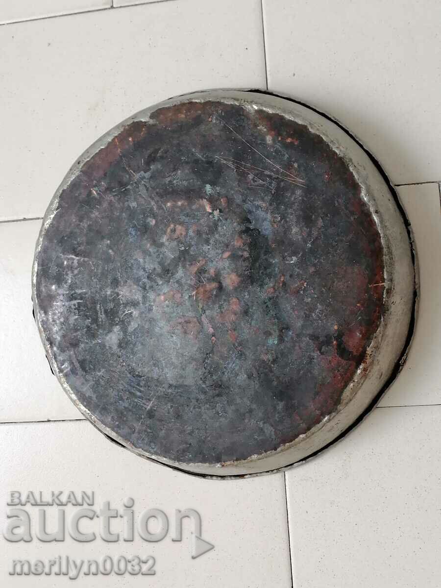 Auction Banitsa tray, baker, tray, blue, copper pot Auction Banitsa tray, baker, tray, blue, copper pot