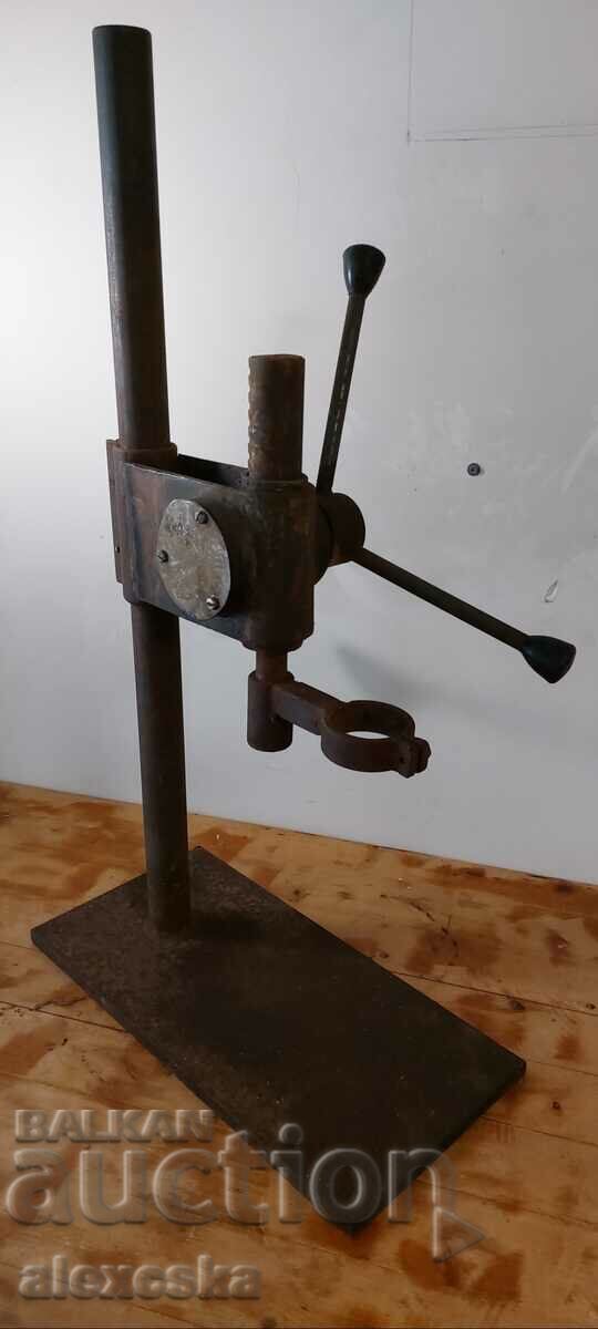 Old drill stand