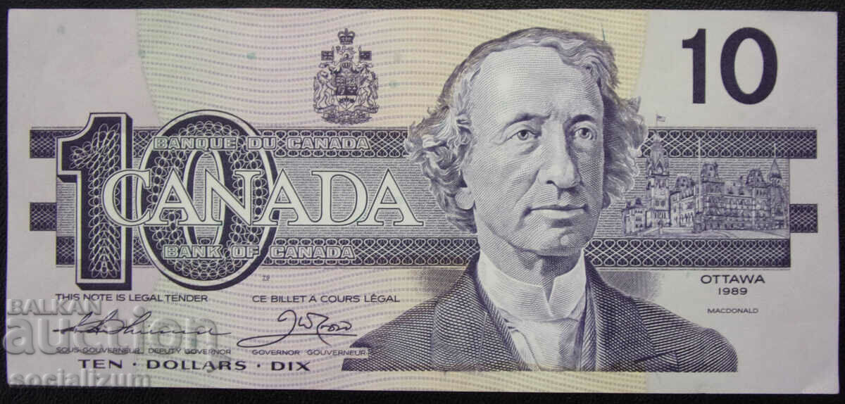 Canada $10 1989 UNC Rare