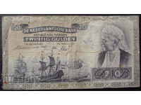Netherlands 20 Gulden 1939 Very Rare