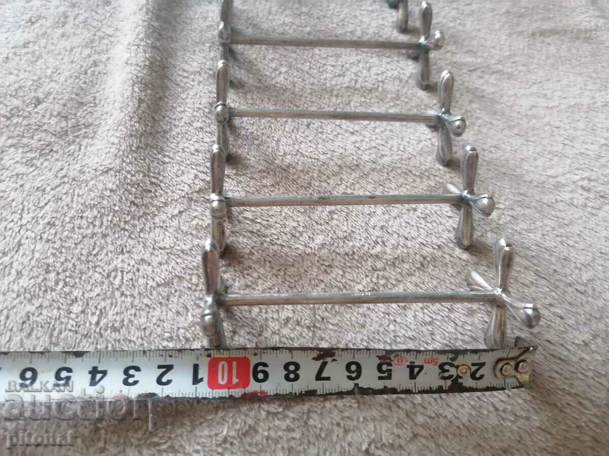 Suport pentru tacâmuri FRAGET placat cu argint antic - 5 Suport pentru tacâmuri FRAGET placat cu argint antic - 5