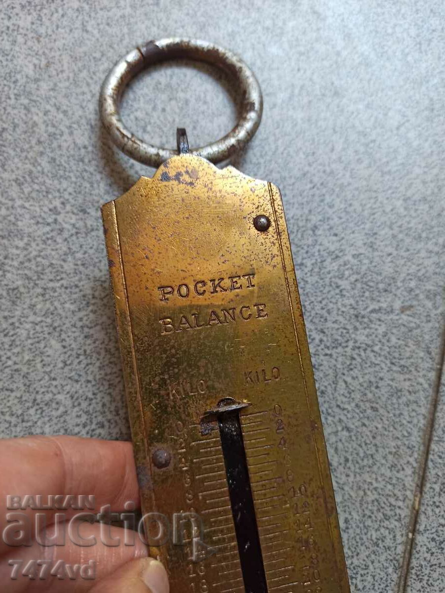 Pocket balance scale - Rebure Made in Germany 50 kg with price 50.00 BGN | € 25.56 Pocket balance scale - Rebure Made in Germany 50 kg with price 50.00 BGN | € 25.56