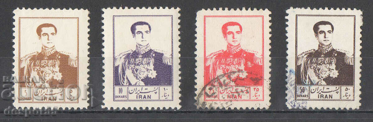 1955. Iran. Muhammad Reza Shah Pahlavi.
