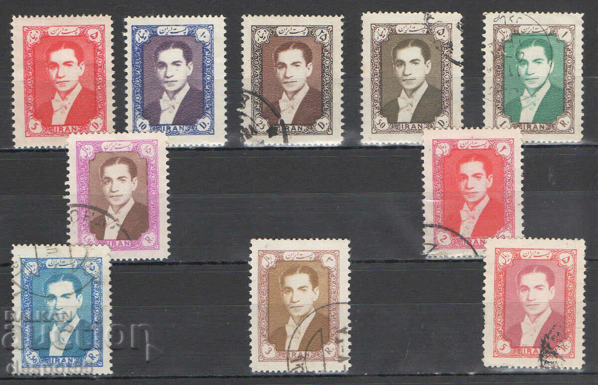1956-57. Иран. Мохамед Реза Шах Пахлави.