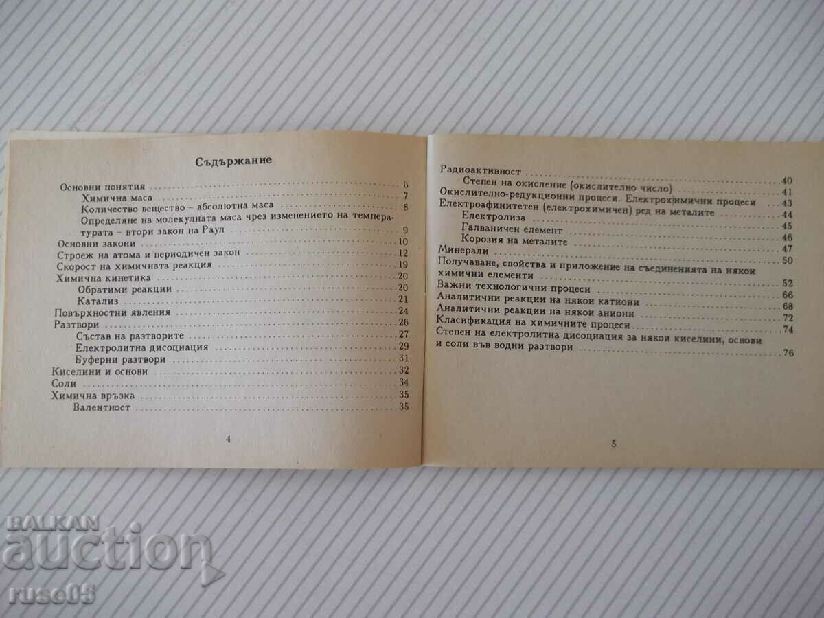 Auction Book "Reference book on general and inorganic chemistry - S. Raikova" - 76 pages. Auction Book "Reference book on general and inorganic chemistry - S. Raikova" - 76 pages.