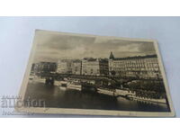 Postcard Praha Nabrezi Bedricha Engelse