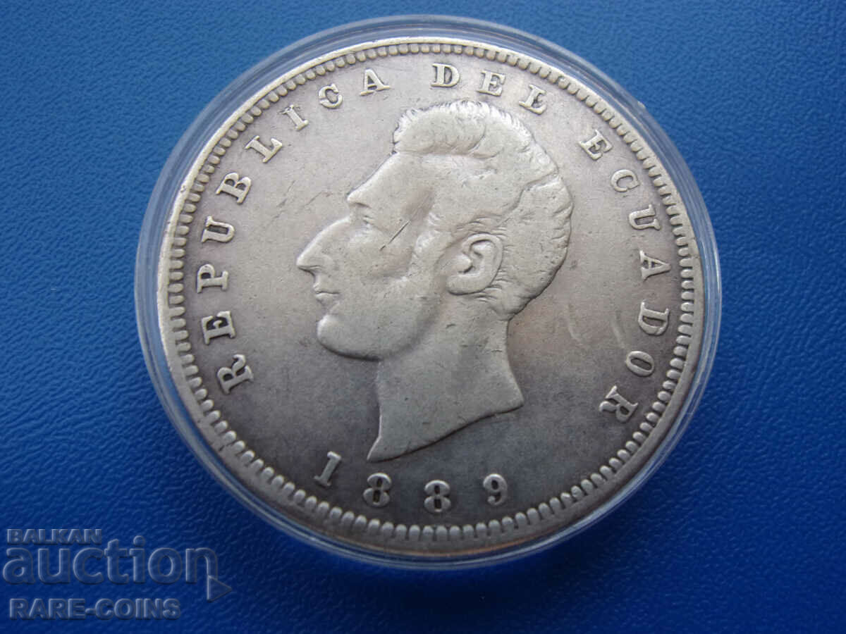 Ecuador 1 Sucre 1889 Rare Original με τιμή € 76.69 | 149.99 BGN