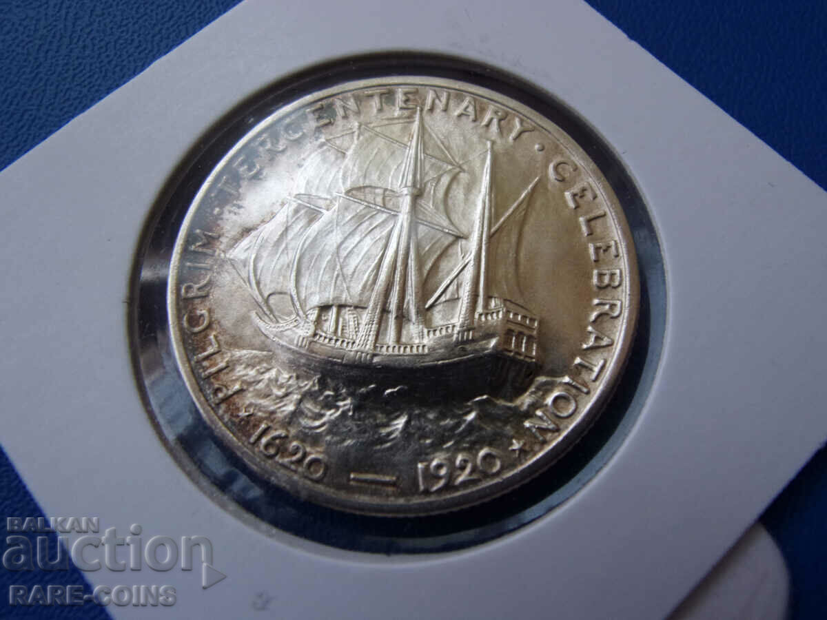 USA ½ Dollar 1920 UNC Very Rare Original με τιμή € 112.48 | 219.99 BGN