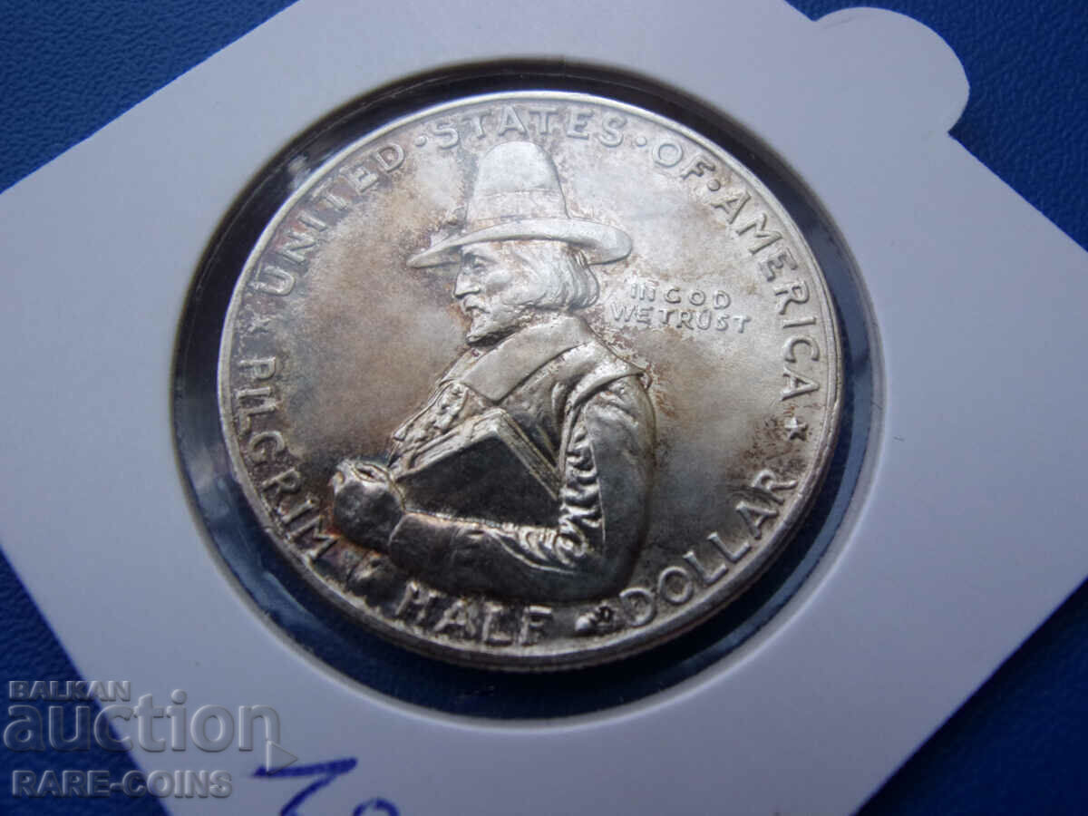 Παράδοση USA ½ Dollar 1920 UNC Very Rare Original