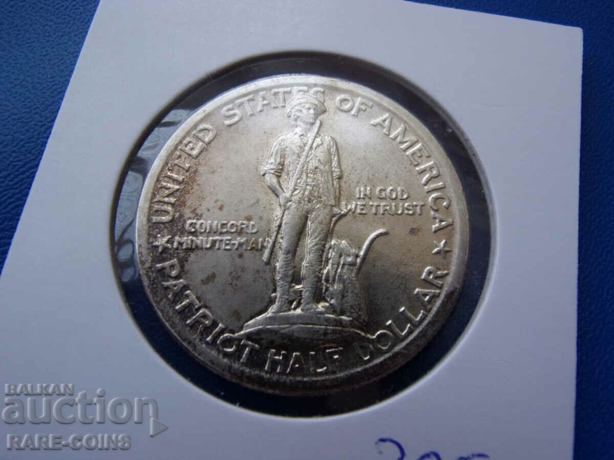 Παράδοση USA ½ Dollar 1925 UNC Very Rare Original