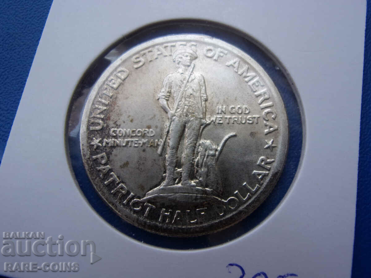 USA ½ Dollar 1925 UNC Very Rare Original - 6