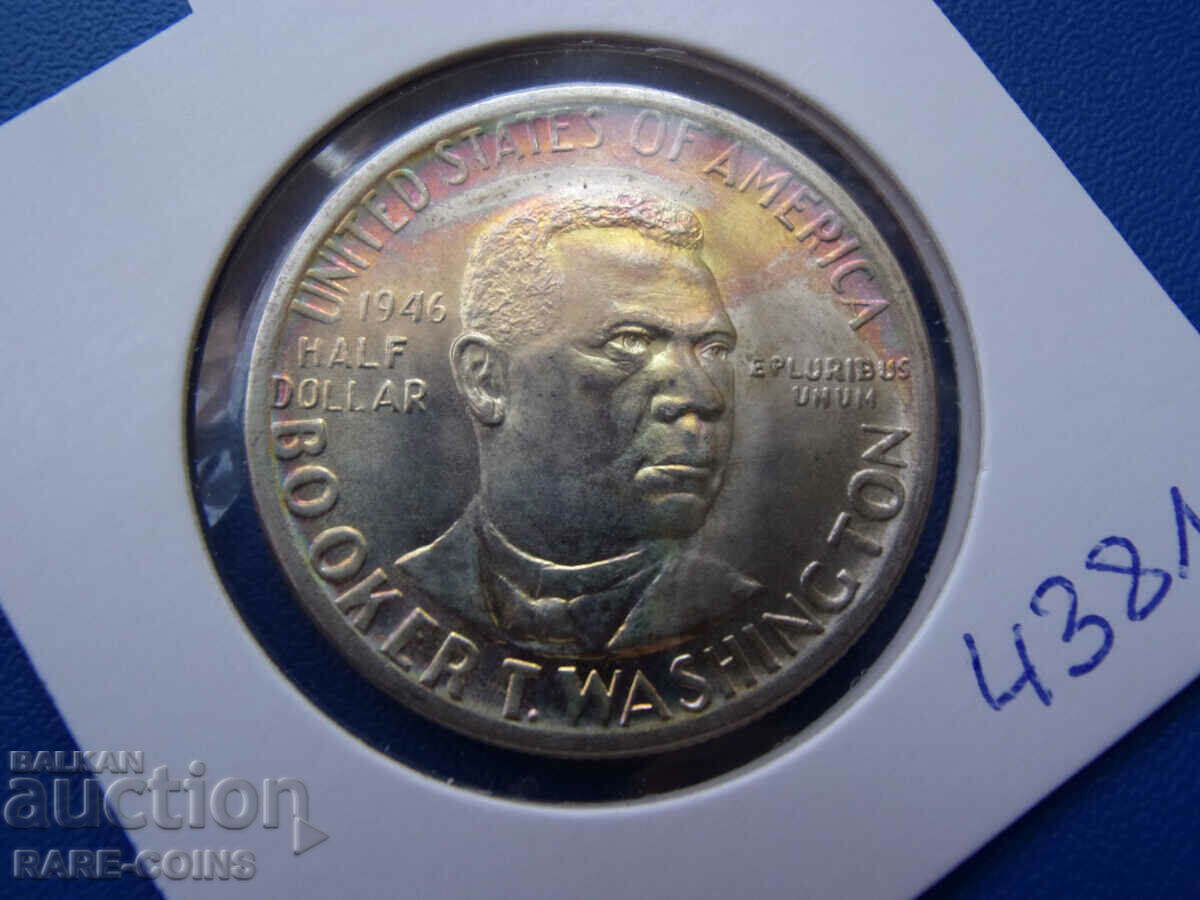 Δημοπρασία USA ½ Dollar 1946 UNC Rare Original