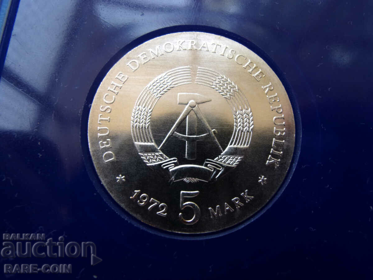 RS(39) GDR 5 Timbre 1972 UNC Rare cu preț € 20.45 | 40.00 BGN