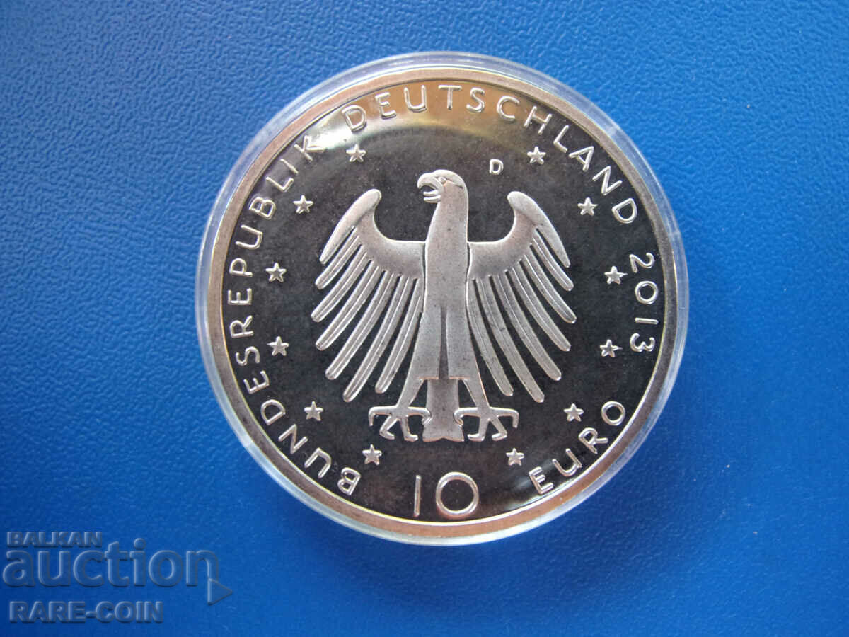 RS(39) Germania 10 Euro 2013 UNC PROOF Rar cu preț € 28.12 | 55.00 BGN
