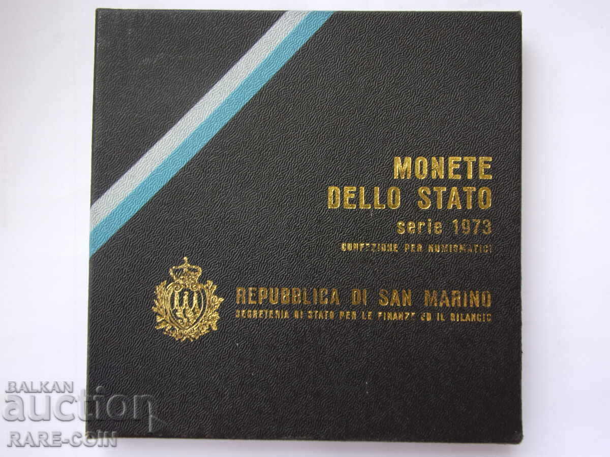 RS(39) San Marino Set 1973 UNC PROOF Rare