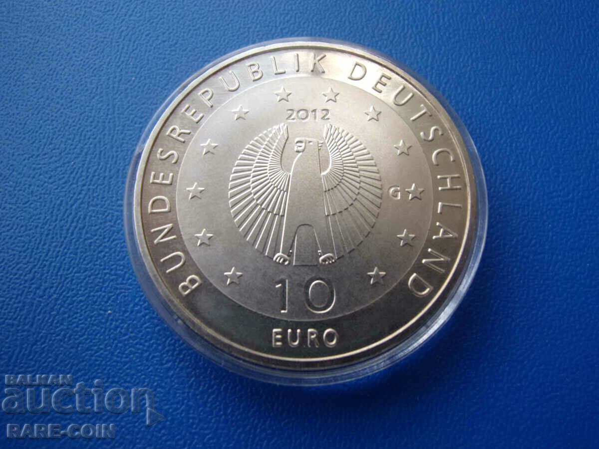 RS(39) Germania 10 Euro 2012 UNC PROOF Rar cu preț € 30.68 | 60.00 BGN